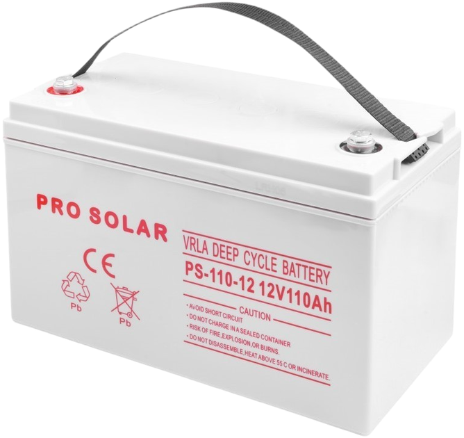 Акумуляторна батарея Volt Polska DEEP CYCLE VPRO SOLAR 12V 110 Ah (6AKXDEEP10) - Фото 1 Акумуляторна батарея Volt Polska DEEP CYCLE VPRO SOLAR 12V 110 Ah (6AKXDEEP10) - зображення 1