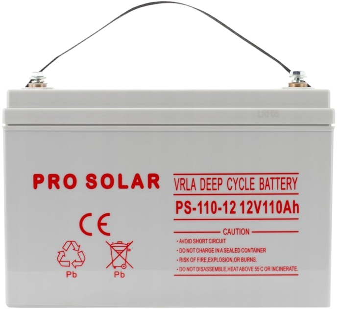 Акумуляторна батарея Volt Polska DEEP CYCLE VPRO SOLAR 12V 110 Ah (6AKXDEEP10) - Фото 2 Акумуляторна батарея Volt Polska DEEP CYCLE VPRO SOLAR 12V 110 Ah (6AKXDEEP10) - зображення 2