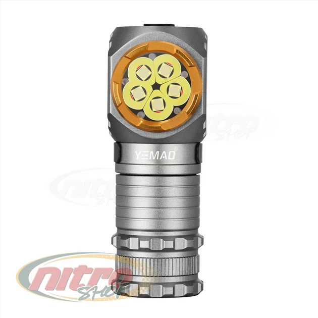 Налобный фонарь YEMAO YM-T355X 2000LM аккумуляторы 18650 + 18350 (3200 + 1500 mAh) с красным светом - изображение 3