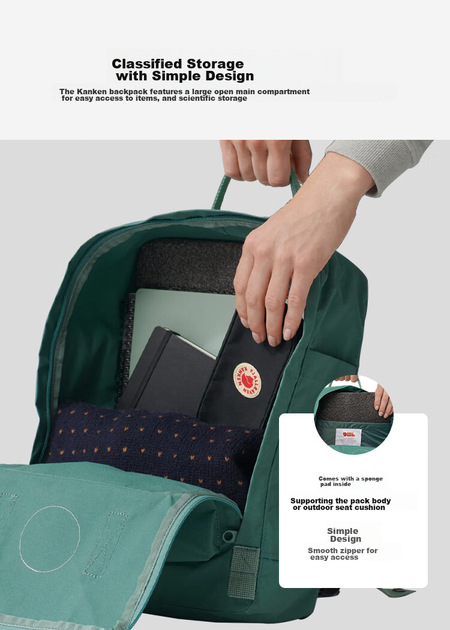 Рюкзак FJALLRAVEN 23510-021, серо-розовый, 16 л - изображение 7