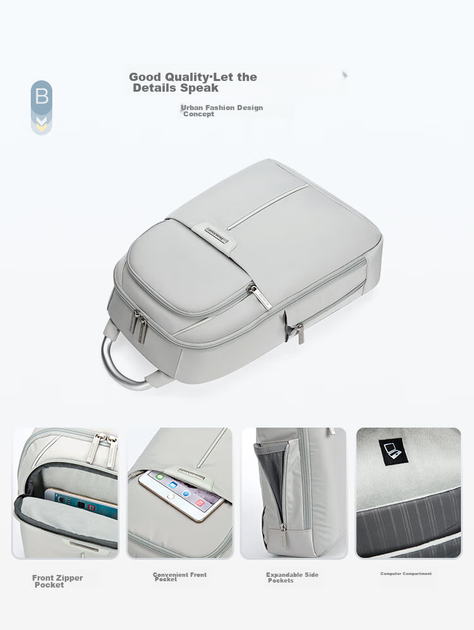 Рюкзак Samsonite жіночий для ноутбука 13", повсякденний, для студентів - зображення 6