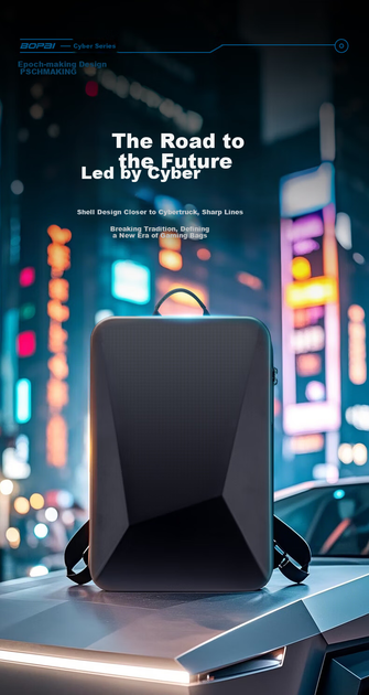 Ігровий рюкзак Bopai для ПК з жорстким корпусом великої ємності 17-дюймовий ноутбук дорожній шкільний рюкзак святковий подарунок для чоловіка - зображення 7