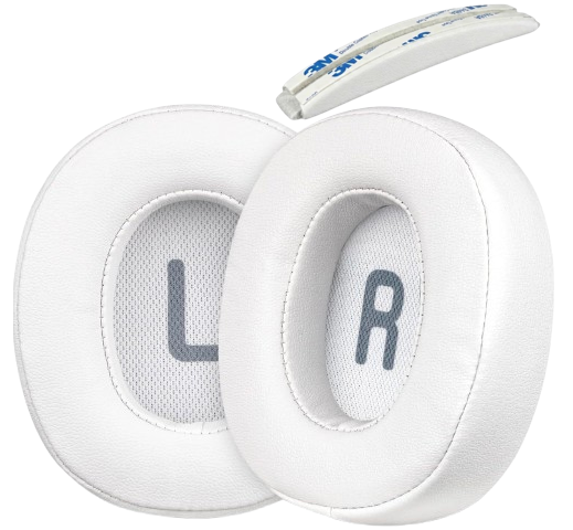 Комплект для наушников JBL Tune 700BT, 710BT, 720BT, 750BTNC, Tune 760NC, Tune 770NC: амбушюры и накладка на оголовье white белый - Фото 1 Комплект для наушников JBL Tune 700BT, 710BT, 720BT, 750BTNC, Tune 760NC, Tune 770NC: амбушюры и накладка на оголовье white белый - изображение 1