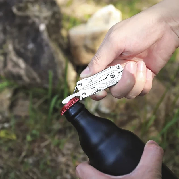Мультитул NexTool Micro Sailor Scissors S0 93,6 мм нержавіюча сталь сріблястий - Фото 4 Мультитул NexTool Micro Sailor Scissors S0 93,6 мм нержавіюча сталь сріблястий - зображення 4