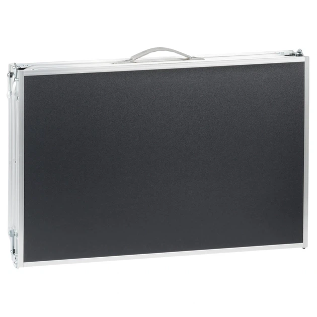 Стіл туристичний Vilde 489407 розкладний 2в1 120 x 60 x 34,5/65 см Графітовий (5900670121713) - Фото 5 Стіл туристичний Vilde 489407 розкладний 2в1 120 x 60 x 34,5/65 см Графітовий (5900670121713) - зображення 5