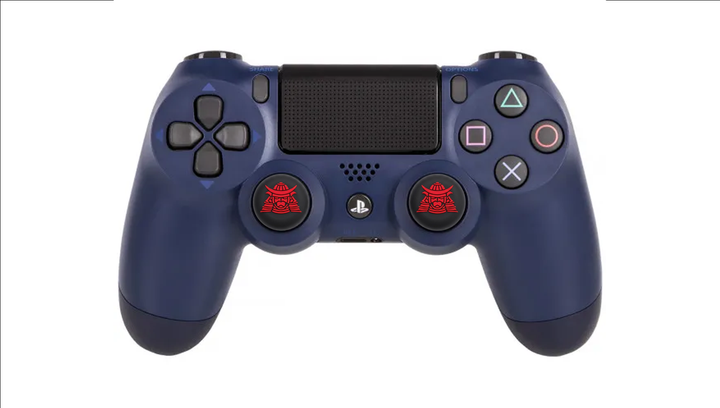Накладки на Стики 2шт RMC Ghost of Tsushima Samurai PlayStation 5 4 3 2 1 Xbox Series One 360 Switch 2 Black Red - Фото 2 Накладки на Стики 2шт RMC Ghost of Tsushima Samurai PlayStation 5 4 3 2 1 Xbox Series One 360 Switch 2 Black Red - изображение 2