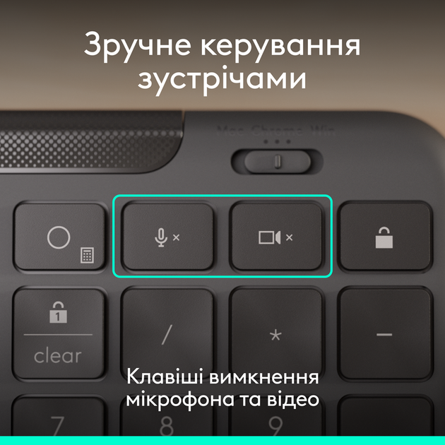 Комплект (клавіатура + миша) Logitech Signature Slim MK620 Combo for Business Graphite (920-013349) [145997] - зображення 3