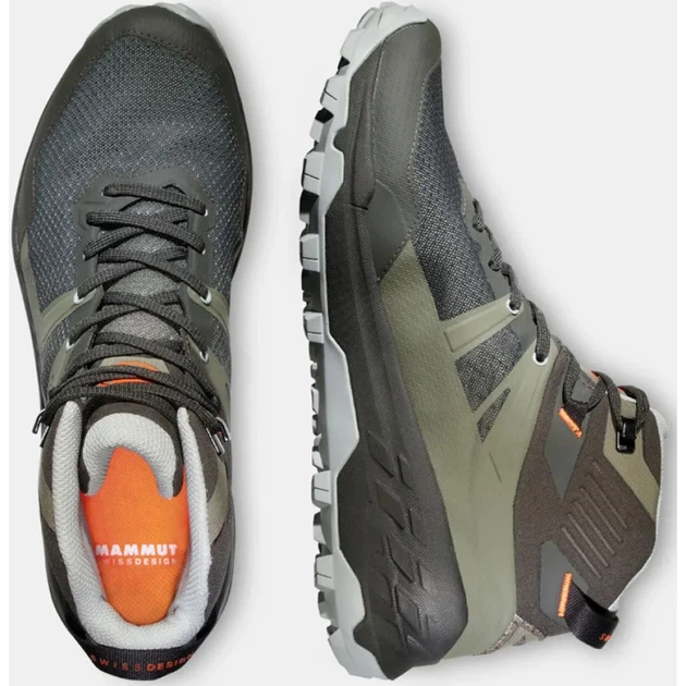 Ботинки Mammut Sertig II Mid GTX M 9.5 Dark tin-tin - Фото 4 Ботинки Mammut Sertig II Mid GTX M 9.5 Dark tin-tin - изображение 4