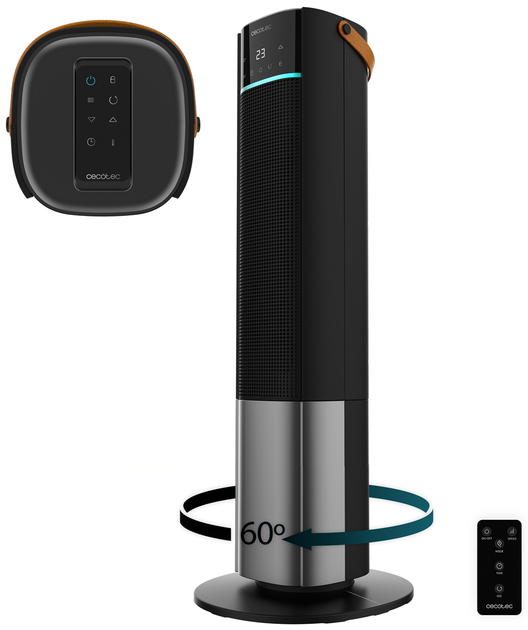 Тепловентилятор Cecotec Ready Warm 2070 Max Ceramic Rotate Smart - Фото 1 Тепловентилятор Cecotec Ready Warm 2070 Max Ceramic Rotate Smart - зображення 1