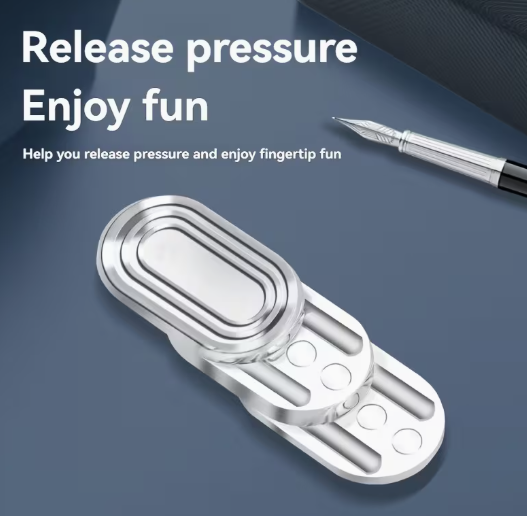 Магнітний Антистрес слайдер Portable Fidget іграшка з металу фіджет - Фото 5 Магнітний Антистрес слайдер Portable Fidget іграшка з металу фіджет - зображення 5