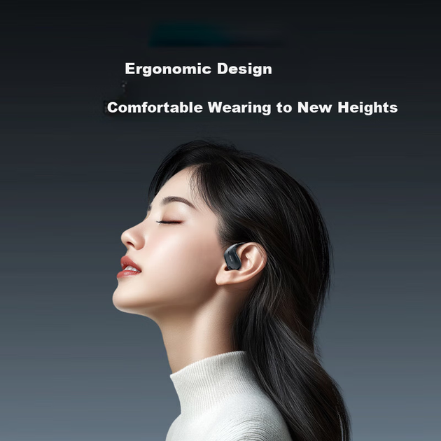 Наушники Lenovo Yinengzhe Open-Ear Bluetooth Iron Grey - изображение 2