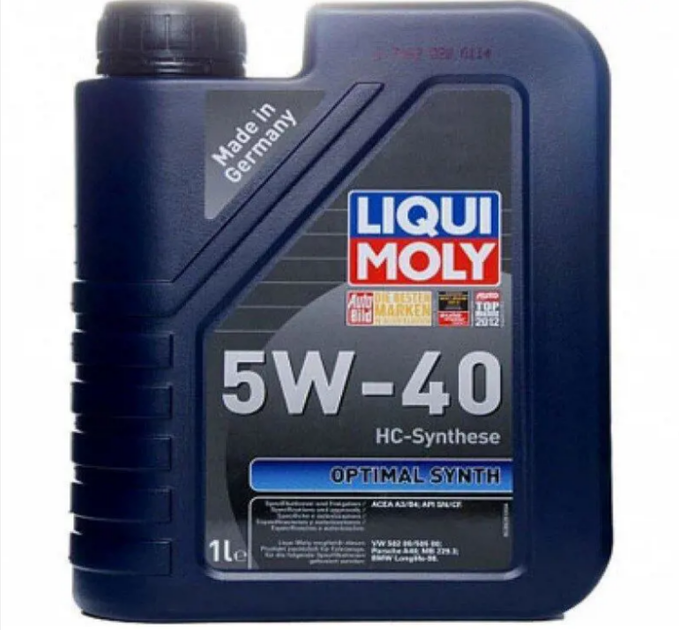 Моторна олива Liqui Moly Optimal SYNTH 5W-40 4л Liqui Moly 3926 - Фото 1 Моторна олива Liqui Moly Optimal SYNTH 5W-40 4л Liqui Moly 3926 - зображення 1