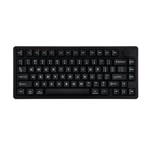 Беспроводная магнитная клавиатура Epomaker HE75 V2 Black, 75%, Hall Effect, Rapid Trigger, 8000 Гц, RGB, (2.4G/Bluetooth/USB) - изображение 2