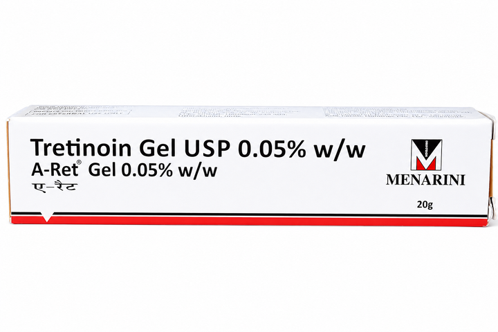 Menarini Tretinoin Gel USP 0.05% 20 г — гель для ежедневного ухода, средство для проблемной кожи - изображение 2