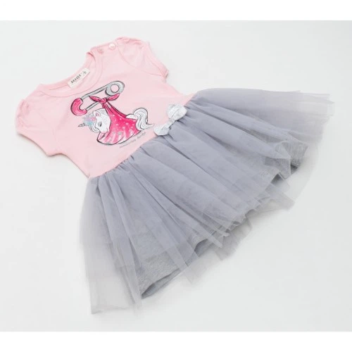 Плаття дитяче Breeze з единорогом (11882-74G-pink) Breeze 11882-74G-pink 1059952 - зображення 2