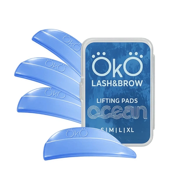 OkO LASH&BROW Валики для ламінування вій Ocean Pads 4 пари - Фото 1 OkO LASH&BROW Валики для ламінування вій Ocean Pads 4 пари - зображення 1