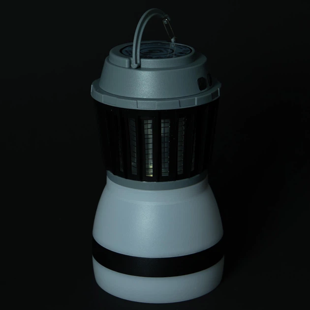 Фонарь-уничтожитель насекомых Bo-Camp Atom WP Rechargable 200 Lumen Grey/Black (5818805) - изображение 2