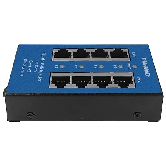 Инжектор PoE 4-портовый Ewind EW-PSE304CG - Фото 2 Инжектор PoE 4-портовый Ewind EW-PSE304CG - изображение 2