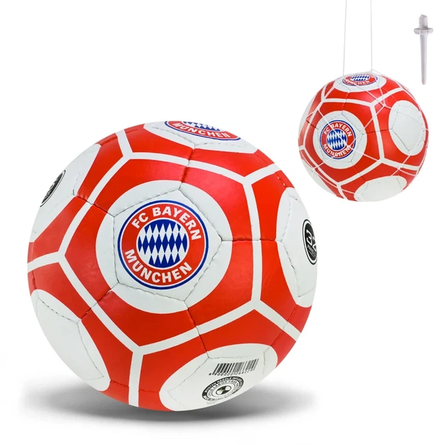 Футбольный мяч FC BAYERN MUNCHEN FP081 №5 PU 420 г 32 панели - Фото 2 Футбольный мяч FC BAYERN MUNCHEN FP081 №5 PU 420 г 32 панели - изображение 2