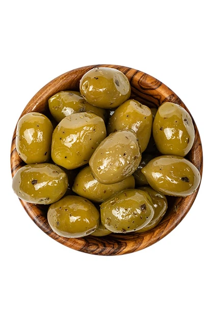 Оливки зеленые с травами Орегано Greek Product с косточкой 500г - изображение 7