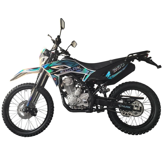 Мотоцикл Spark SP250CR-4 (Заводське паковання) (Синій) - зображення 4