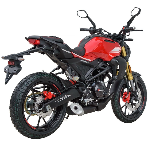 Мотоцикл Spark SP250SC-4 (заводская упаковка) (Красный) - изображение 8