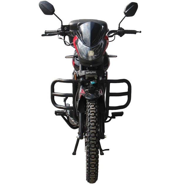 Мотоцикл Spark SP125C-2SN (Чорний з червоним) - зображення 2