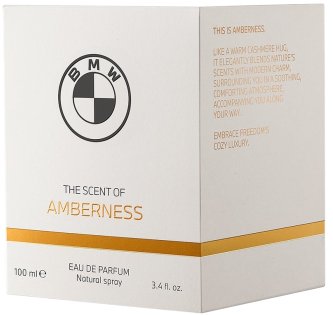 Woda perfumowana unisex BMW Fragrances Amberness 100 ml (679602602112) - obraz 2