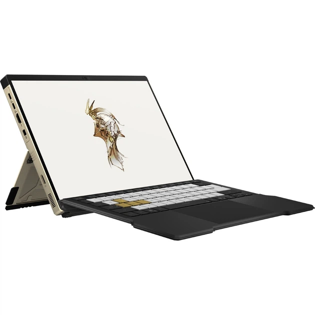 Ігровий ноутбук ASUS ROG Flow Z13 (2025) GZ302EAC-RU199W, AMD Ryzen AI MAX+ 395 до 5.1 ГГц, 13.4" WQXGA, 128 ГБ, SSD 1 ТБ, відеокарта AMD Radeon, Windows 11 Home - зображення 2
