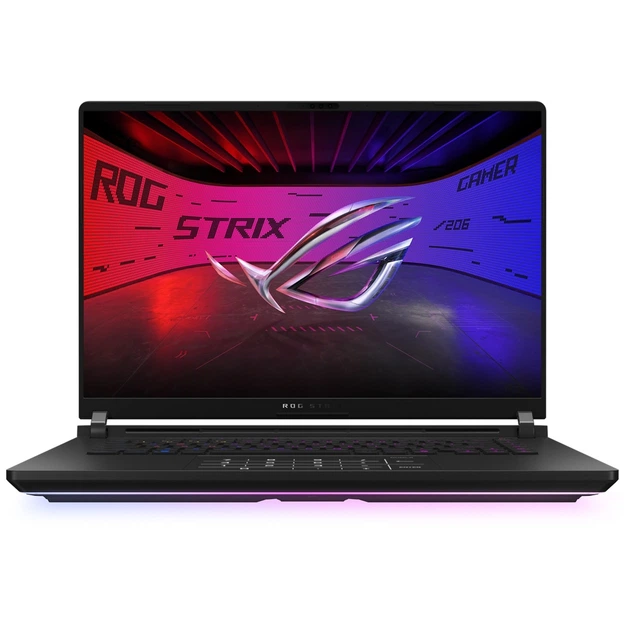 Ігровий ноутбук ASUS ROG Strix SCAR 16 G635LX-RW061, Intel Core Ultra 9 275HX до 5.4 ГГц, 16" WQXGA, 64 ГБ, SSD 2 ТБ, NVIDIA GeForce RTX 5090 24 ГБ, Free DOS - Фото 1 Ігровий ноутбук ASUS ROG Strix SCAR 16 G635LX-RW061, Intel Core Ultra 9 275HX до 5.4 ГГц, 16" WQXGA, 64 ГБ, SSD 2 ТБ, NVIDIA GeForce RTX 5090 24 ГБ, Free DOS - зображення 1