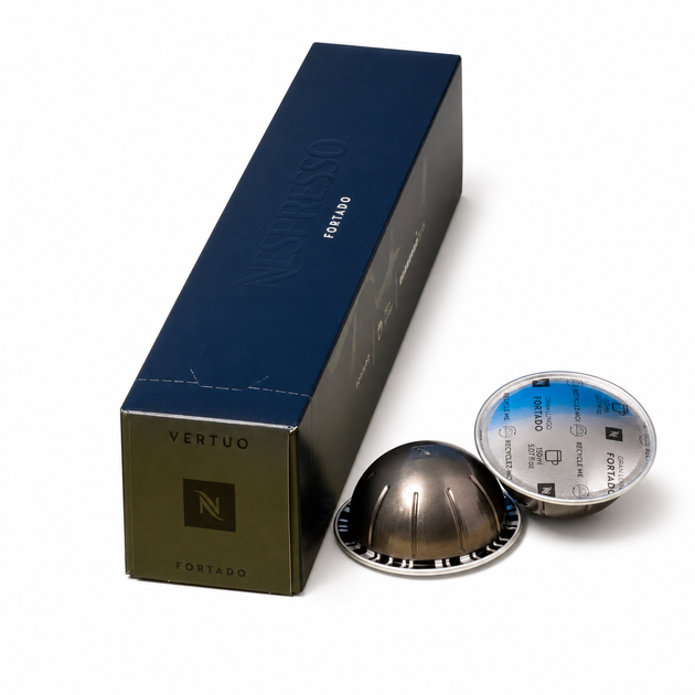 Капсулы Nespresso Vertuo Fortado 150 мл, 10 шт. - Фото 1 Капсулы Nespresso Vertuo Fortado 150 мл, 10 шт. - изображение 1
