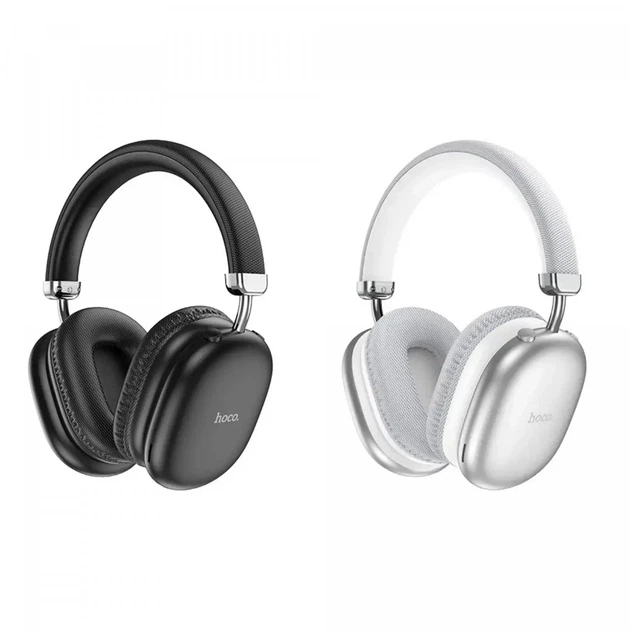 Накладні бездротові навушники Hoco W35 Max Joy BT headphones Black - Фото 3 Накладні бездротові навушники Hoco W35 Max Joy BT headphones Black - изображение 3