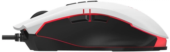 Компьютерная мышь A4tech Bloody ES7 RGB оптическая USB 8 кнопок 100-6000 CPI 1.8 м белая (ES7) - Фото 4 Компьютерная мышь A4tech Bloody ES7 RGB оптическая USB 8 кнопок 100-6000 CPI 1.8 м белая (ES7) - изображение 4