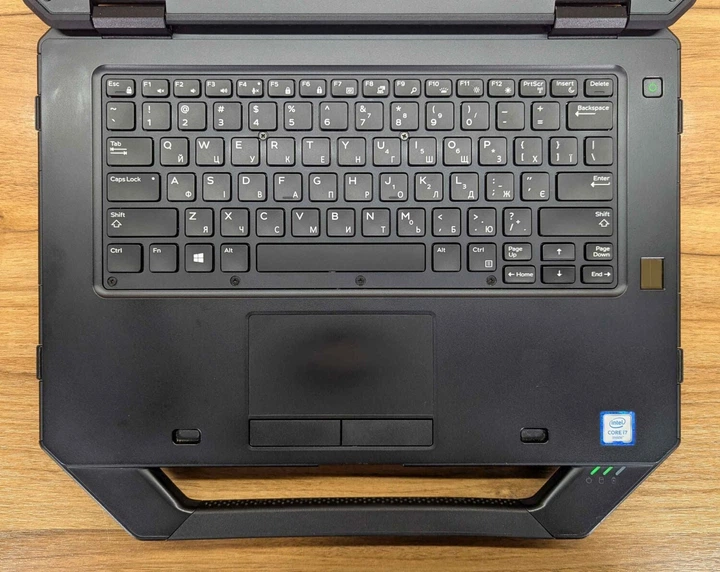 Защищенный ноутбук Dell Latitude 14 Rugged 5414 / 14" (1920x1080) IPS Touch / Intel Core i5-6300U (2 (4) ядра по 2.4 - 3.0 GHz) / 8 GB DDR4 / 240 GB SSD / Intel HD Graphics 520 / HDMI / WebCam / Windows 10 б/у + Подарок Беспроводная мышь / USB - изображение 2