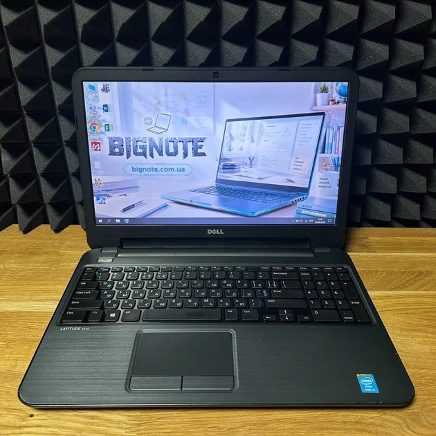 Ноутбук Б-клас Dell Latitude 3540 / 15.6" (1366x768) TN / Intel Core i3-4030U (2 (4) ядра по 1.9 GHz) / 8 GB DDR3 / 128 GB SSD / Intel HD Graphics 4400 / WebCam / Win 10 б/в - Фото 2 Ноутбук Б-клас Dell Latitude 3540 / 15.6" (1366x768) TN / Intel Core i3-4030U (2 (4) ядра по 1.9 GHz) / 8 GB DDR3 / 128 GB SSD / Intel HD Graphics 4400 / WebCam / Win 10 б/в - зображення 2