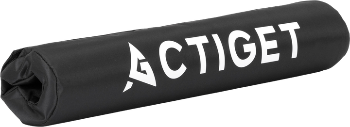 Nakładka na gryf Actiget Barbell Pad 43 cm z zapięciem na rzep Czarna ACT0057 (5908455308786) - Zdjęcie 1 Nakładka na gryf Actiget Barbell Pad 43 cm z zapięciem na rzep Czarna ACT0057 (5908455308786) - obraz 1