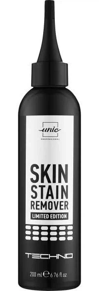 Засіб для видалення фарби зі шкіри Unic Techno Skin Stain Remover 200 мл - Фото 2 Засіб для видалення фарби зі шкіри Unic Techno Skin Stain Remover 200 мл - зображення 2