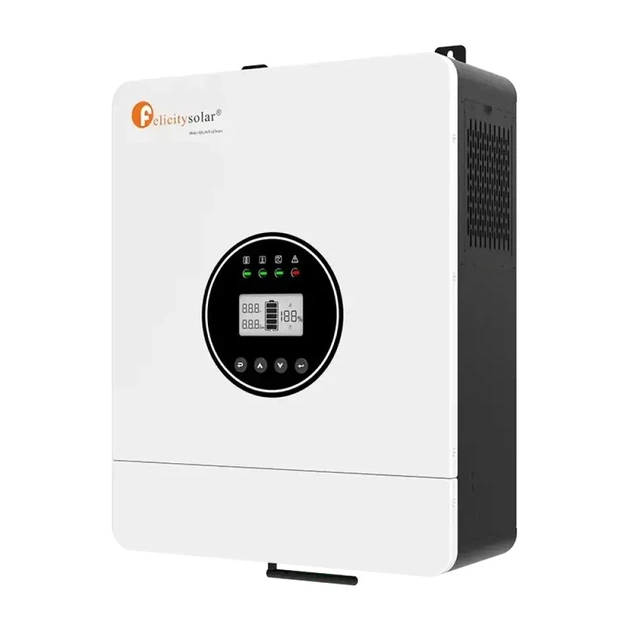 Комплект резервного живлення Felicity IVEM6048-II 6 кВт + LiFePO4 акумулятор FLA48100-EU 48В 100А·год 5.12 кВт·год MPPT 120A чиста синусоїда - зображення 8