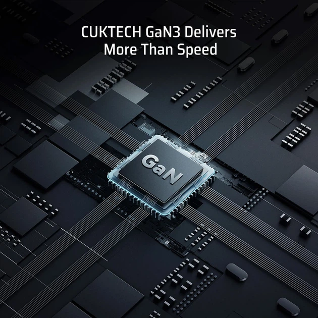 Сетевое зарядное устройство CUKTECH 65W GaN 2C1A Grey (AD653CEU) [171982] - изображение 7