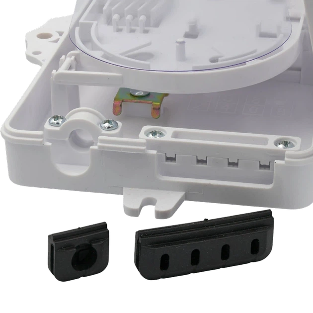 Бокс герметичный распределительный на 4 SC Simplex / LC duplex, 205x135x40 мм, без Адапт., (гильзы, кассета) - изображение 3