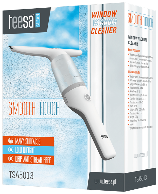 Склоочисник Teesa Smooth Touch (TSA5013) - зображення 6