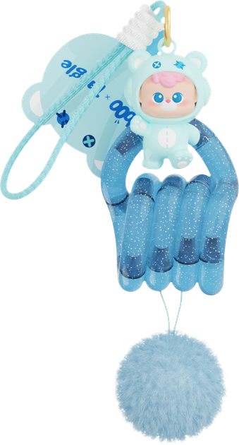 Коллекционная фигурка с кольцом Tangle x diudiu baby Abebe Bear Blind Box (HWTANGLEDDP01) - изображение 14