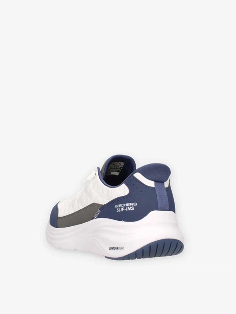 Кроссовки повседневные Skechers 9588563 Белый/синий 42 KM5593 - Фото 4 Кроссовки повседневные Skechers 9588563 Белый/синий 42 KM5593 - изображение 4
