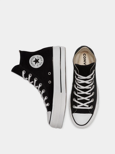 Кеды высокие CONVERSE 7479956 Чёрный 35 CB392 - Фото 3 Кеды высокие CONVERSE 7479956 Чёрный 35 CB392 - изображение 3