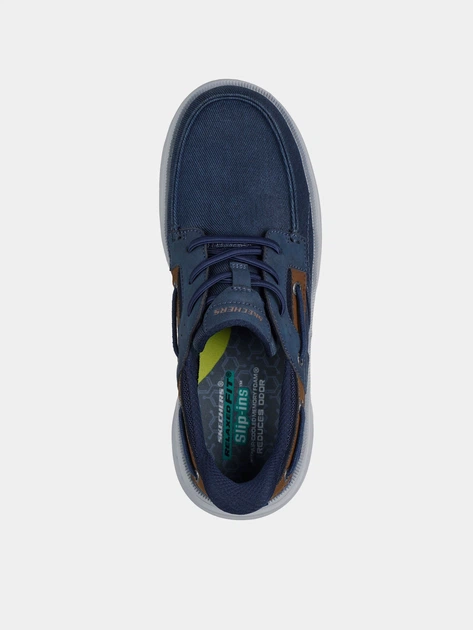 Мокасини Skechers 10744548 Синій 45 KM5773 - зображення 4