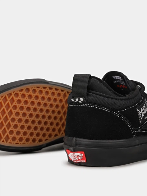 Кеди низькі Vans 10295308 Чорний 45 VX1843 - зображення 5