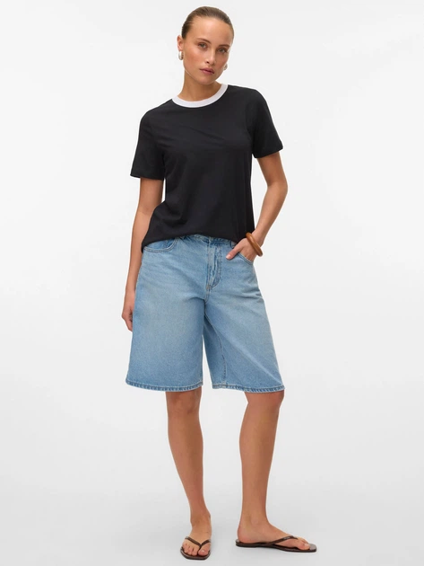 Футболка Vero Moda 8745611 Чёрный XS VMW760 - изображение 2