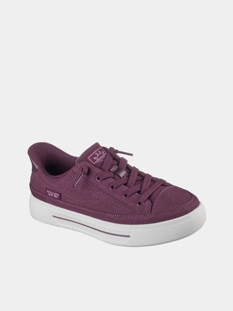 Кеди низькі Skechers 10699990 Бордовий 38 KW9575 - зображення 5