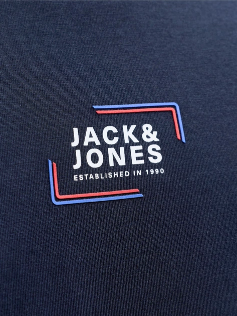 Футболка JACK & JONES 10996908 Тёмно-синий XXL JNJ815 - Фото 5 Футболка JACK & JONES 10996908 Тёмно-синий XXL JNJ815 - изображение 5