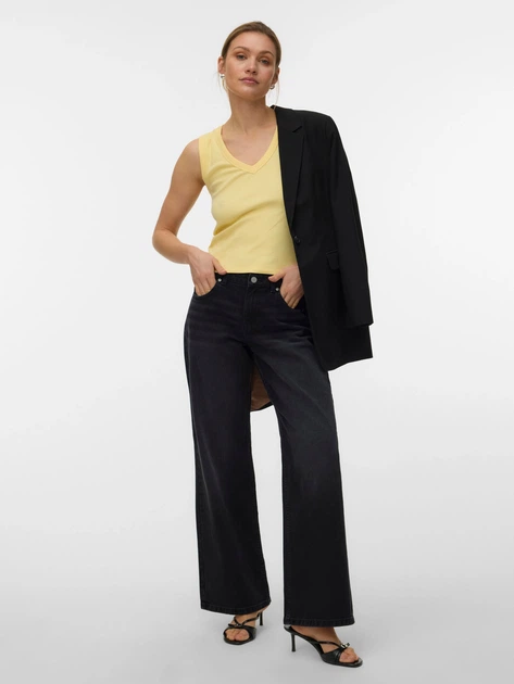 Майка Vero Moda 11264307 Жёлтый L VMW767 - Фото 2 Майка Vero Moda 11264307 Жёлтый L VMW767 - изображение 2